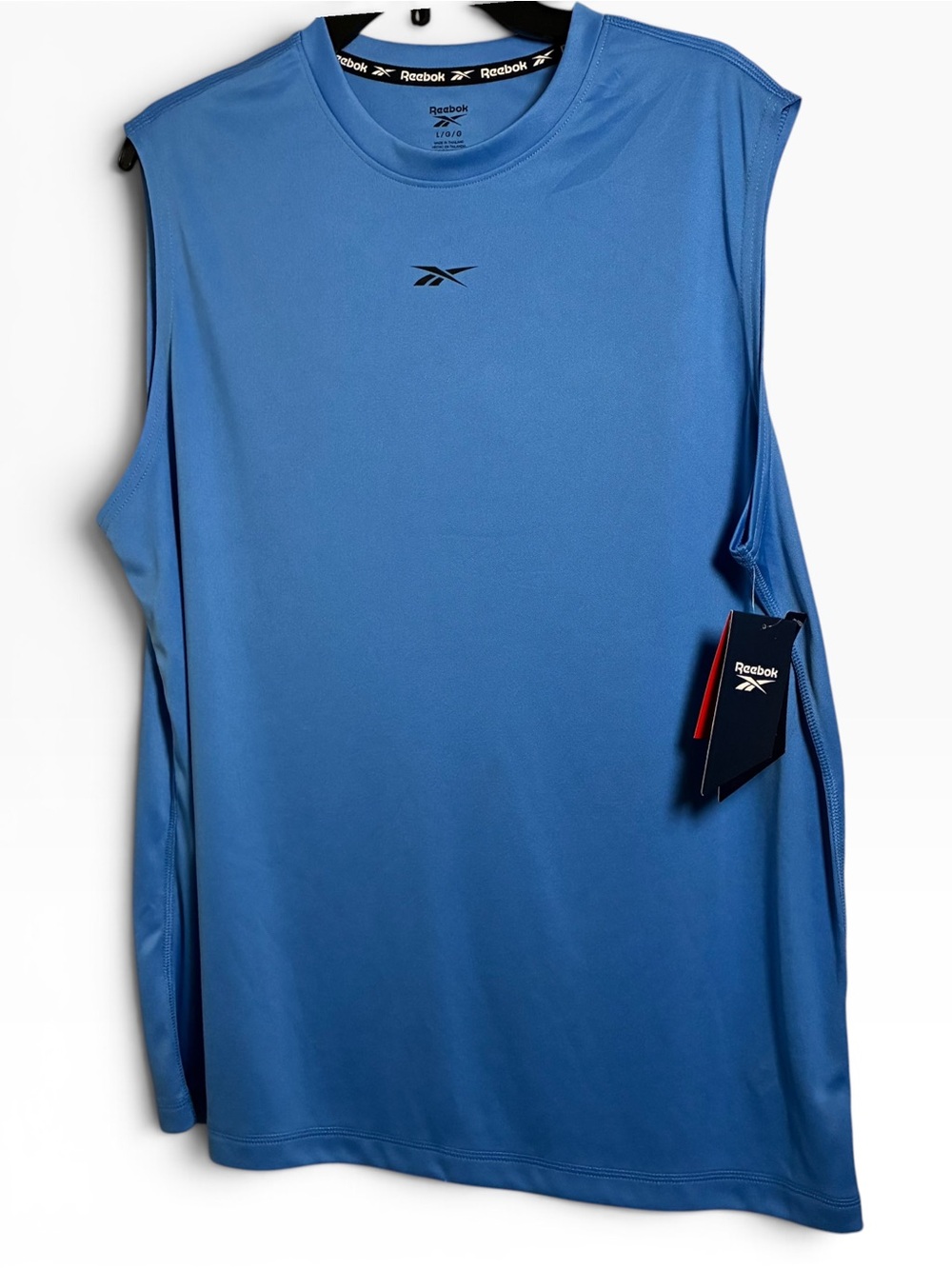 Reebok Men’s Blue Athletic Sleeveless Tank